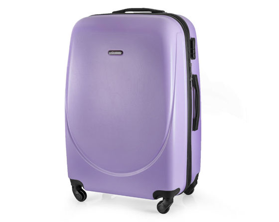 purple suitcase wilko