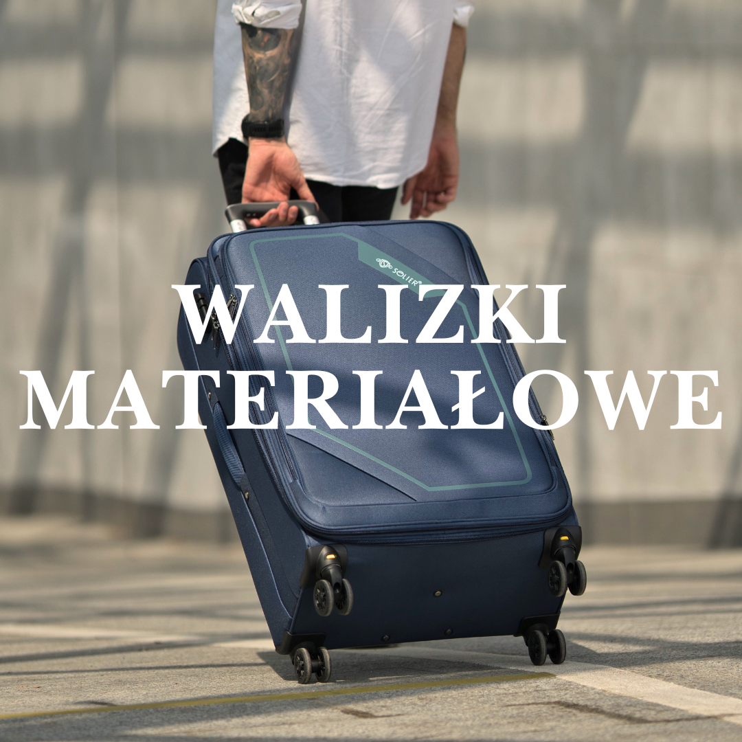 Walizki materiałowe miękkie Solier