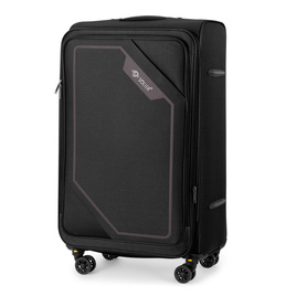 Large soft luggage XL 29'' Solier STL2240 black-brown