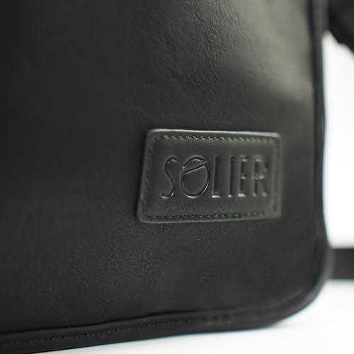 Black shoulder laptop bag S13