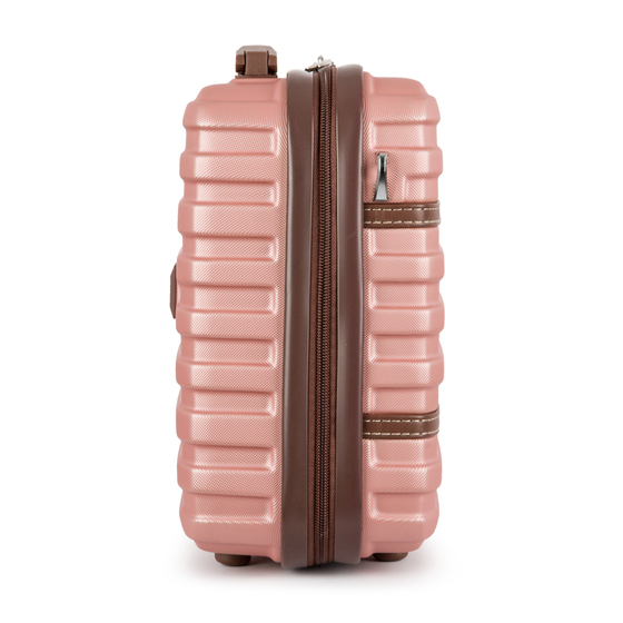 Cosmetic travel case ABS STL957 pink