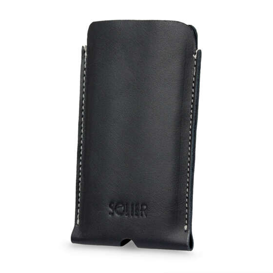 Leather case for IPhone 13/14 Solier SA57 black