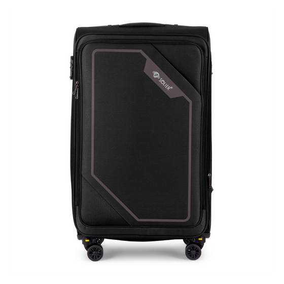 Medium soft luggage M 23'' Solier STL2240 black-brown