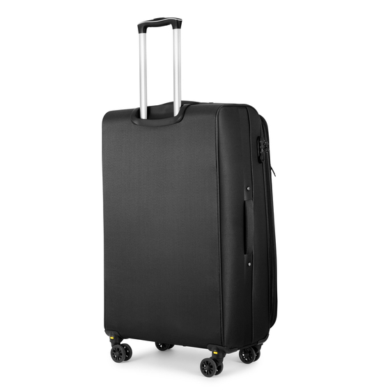 Medium soft luggage M 23'' Solier STL2240 black-brown