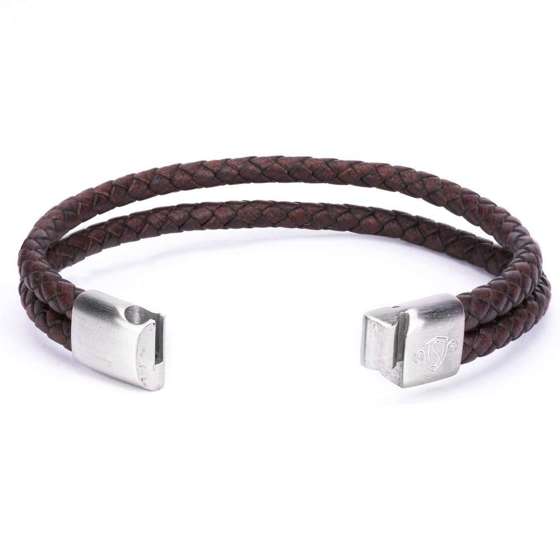 Men's leather bracelet Solier SA33
