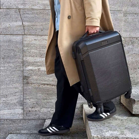 SMALL SUITCASE | STL945 ABS DARK GREY