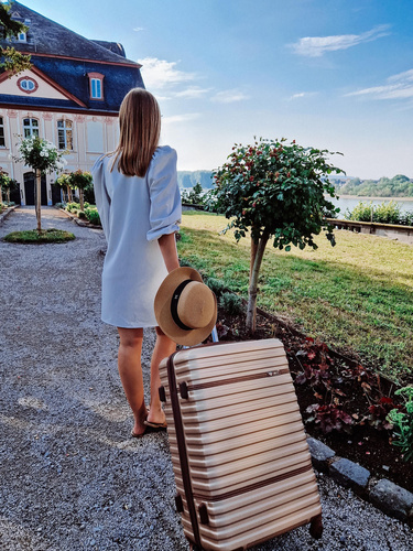 SUITCASE L | STL957 ABS CHAMPAGNE