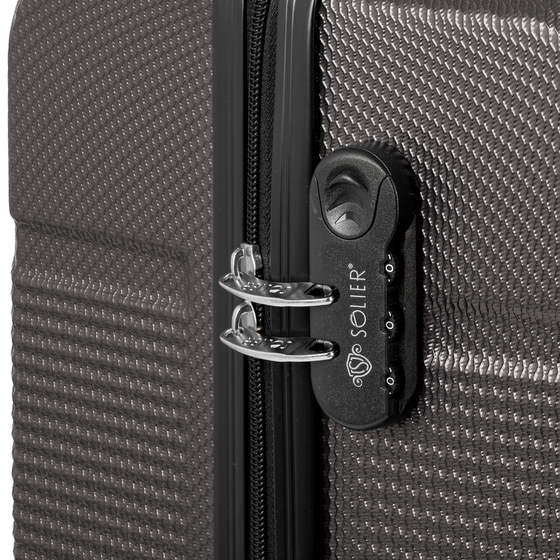 SUITCASE M 24'' STL945 ABS DARK GREY