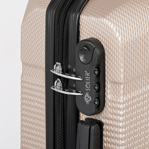 SUITCASE XXL STL945 ABS CHAMPAGNE