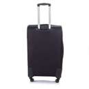  Soft luggage set Solier STL1316 black-brown