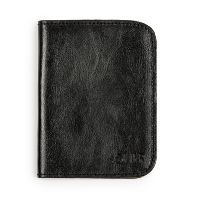 Brown leather wallet / passport holder SOLIER SW07