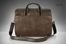 Brown shoulder laptop bag S13