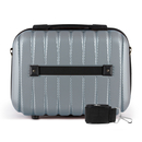 Cosmetic travel case ABS STL902 silver