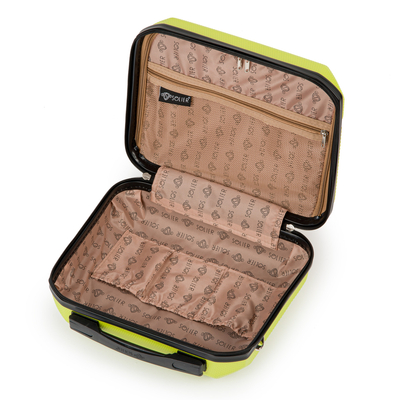 Cosmetic travel case ABS STL945 yellow