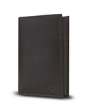 Elegant brown leather wallet RFID SOLIER SW34