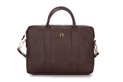 Elegant shoulder laptop bag Felice Gold Dulce