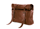 Genuine leather roll top briefcase Battalion light brown