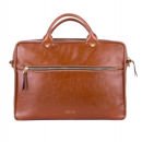 Genuine leather woman's laptop bag FL16 Sorrento vintage brown