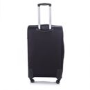 Large soft luggage L Solier STL1316 black-red