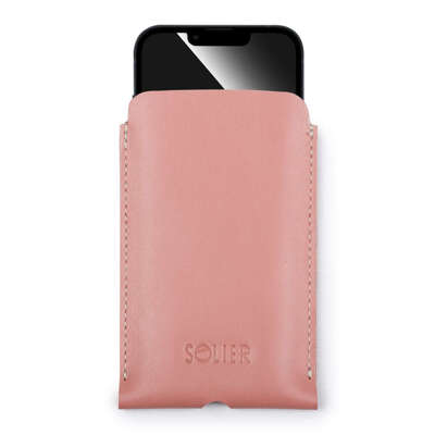 Leather case for IPhone 11 Solier SA58 pink 