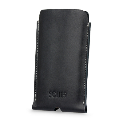 Leather case for IPhone 13/14 Solier SA57 black