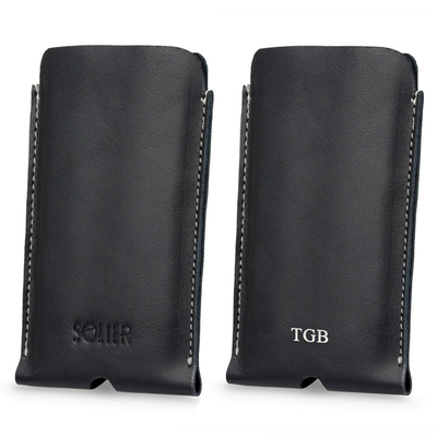 Leather case for IPhone 13/14 Solier SA57 black