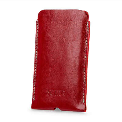 Leather case for IPhone 13/14 Solier SA57 red