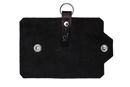 Leather men's key holder SOLIER SA11 BROWN/MAROON