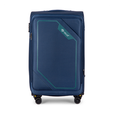 Medium soft luggage M 23'' Solier STL2240 navy-green