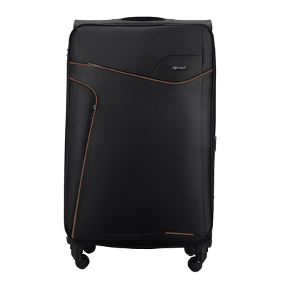 Medium soft luggage M Solier STL1651 black-coffee