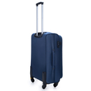 Medium soft luggage M Solier STL1801 navy-brown