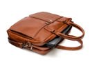 Men's leather shoulder bag Solier SL01 DUNDEE