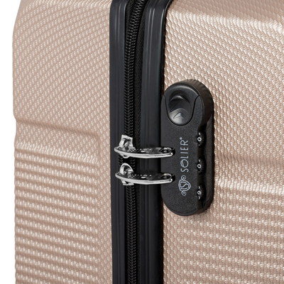 SMALL SUITCASE | STL945 ABS CHAMPAGNE