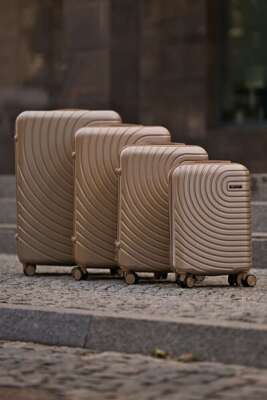 SMALL SUITCASE | STL945 ABS DARK GREY