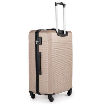 SUITCASE M 24'' STL945 ABS CHAMPAGNE