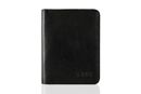 Slim leather men's wallet SOLIER SW10 SLIM BLACK
