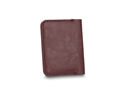 Slim leather men's wallet SOLIER SW11 SLIM maroon