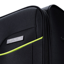 Soft luggage set Solier STL1651 black-green