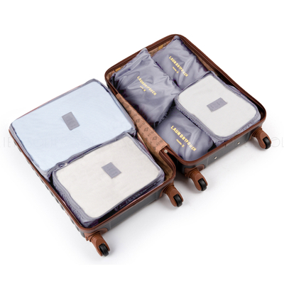 Suitcase organiser set 6 items Solier SA55 grey