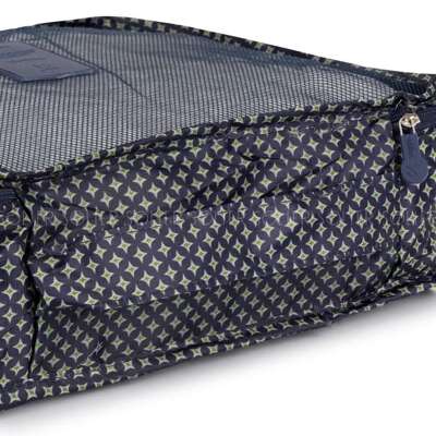 Suitcase organiser set 6 items Solier SA55 navy