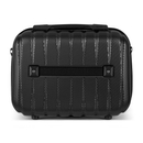 Travel suitcase set Travel case + medium suitcase 22' ABS STL902 black