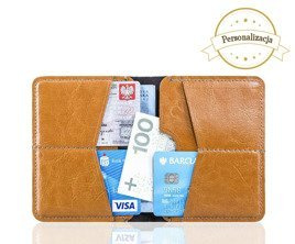 Personalised genuine leather men's wallet SW10