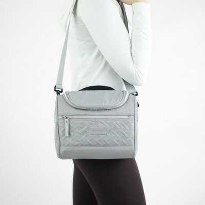 Torba weekendowa podróżna skórzana Solier SL39 Astrin czarna 