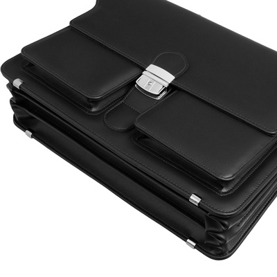 Men`s business briefcase SOLIER S36 black