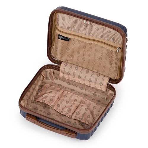 Cosmetic travel case ABS STL957 navy