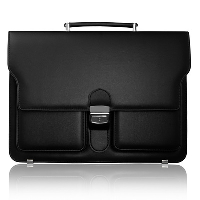 Men`s business briefcase SOLIER S36 black