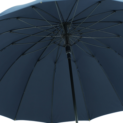 Duży parasol przeciwdeszczowy rodzinny - granatowy