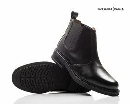 Classic leather Chelsea Jodhpur boots for men