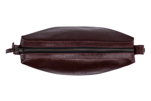 Elegant leather men's beauty bag SOLIER PERTH