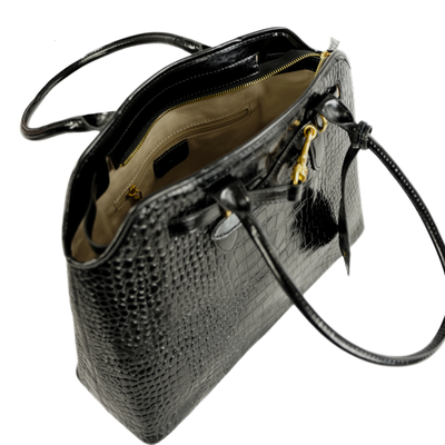 Duża torba shopper FL57 ARLA czarna